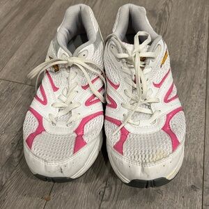 Avia White and Pink Women's Sneakers